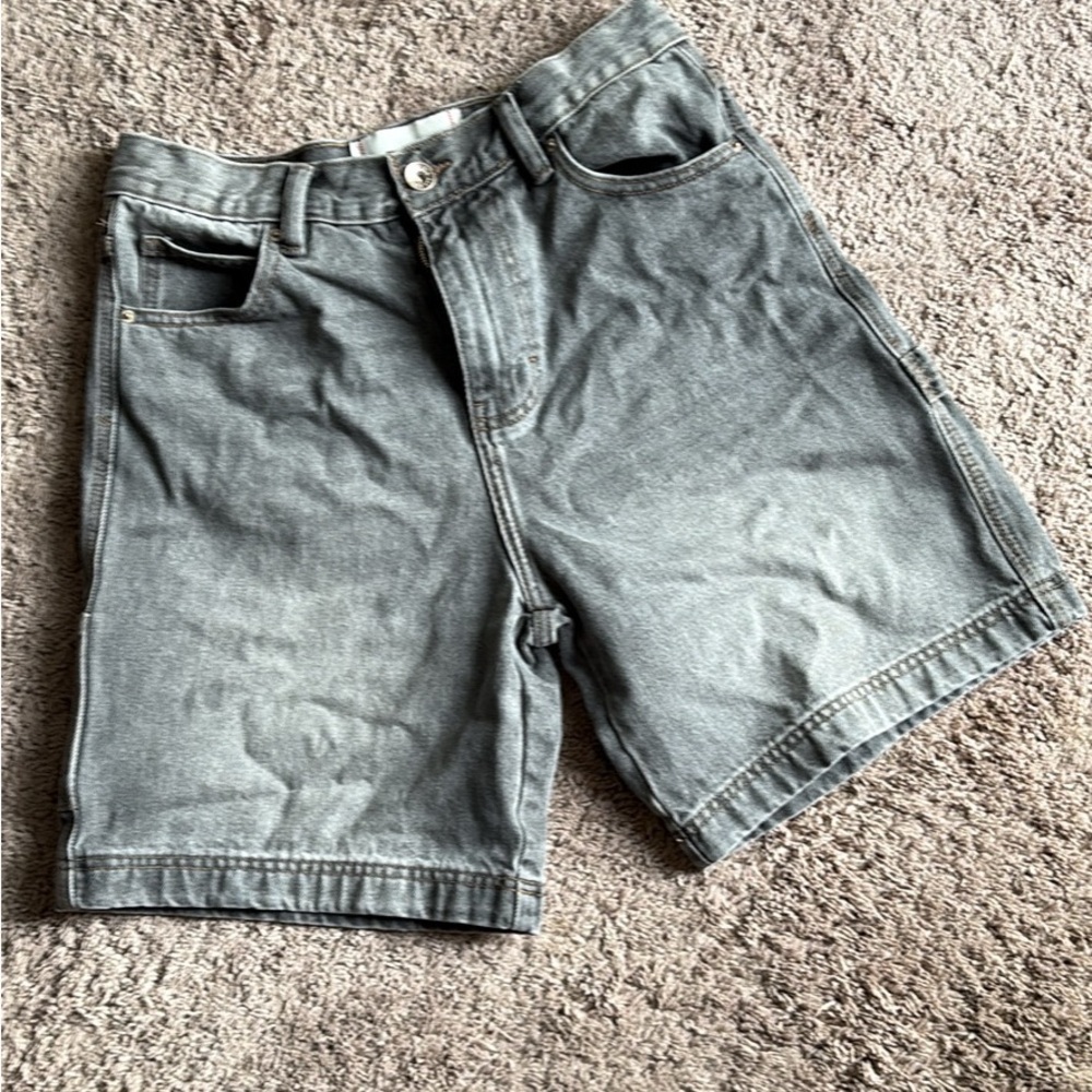 Men's Gray Denim Jort Shorts size 28